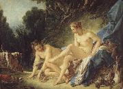 Francois Boucher Diana bathing oil painting reproduction